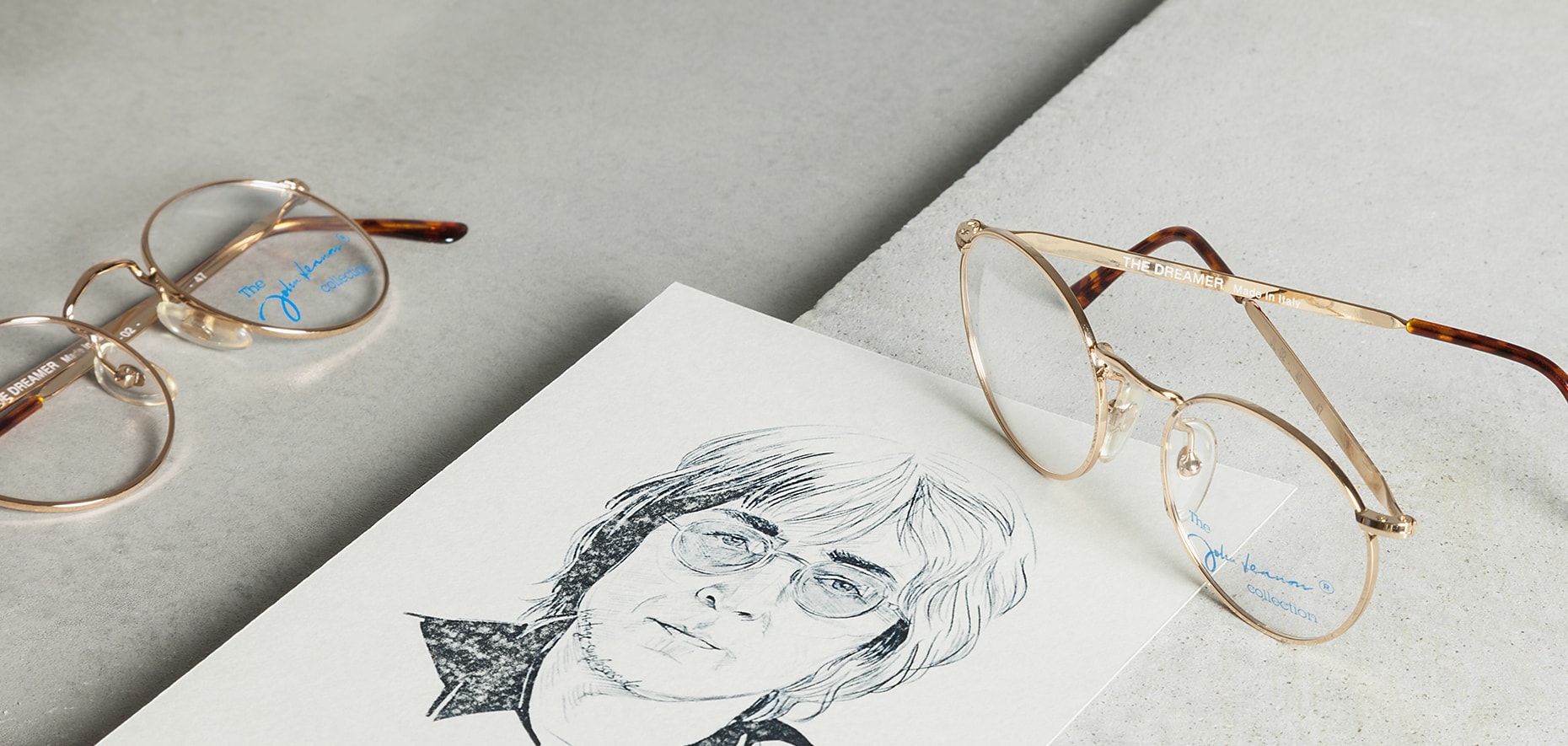 Round Vintage eyewear - the John Lennon collection