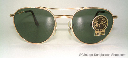 Sunglasses Ray Ban 1940's Retro Round | Vintage Sunglasses
