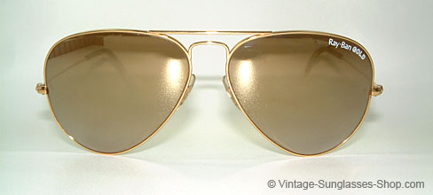 ray ban gold plated special edition