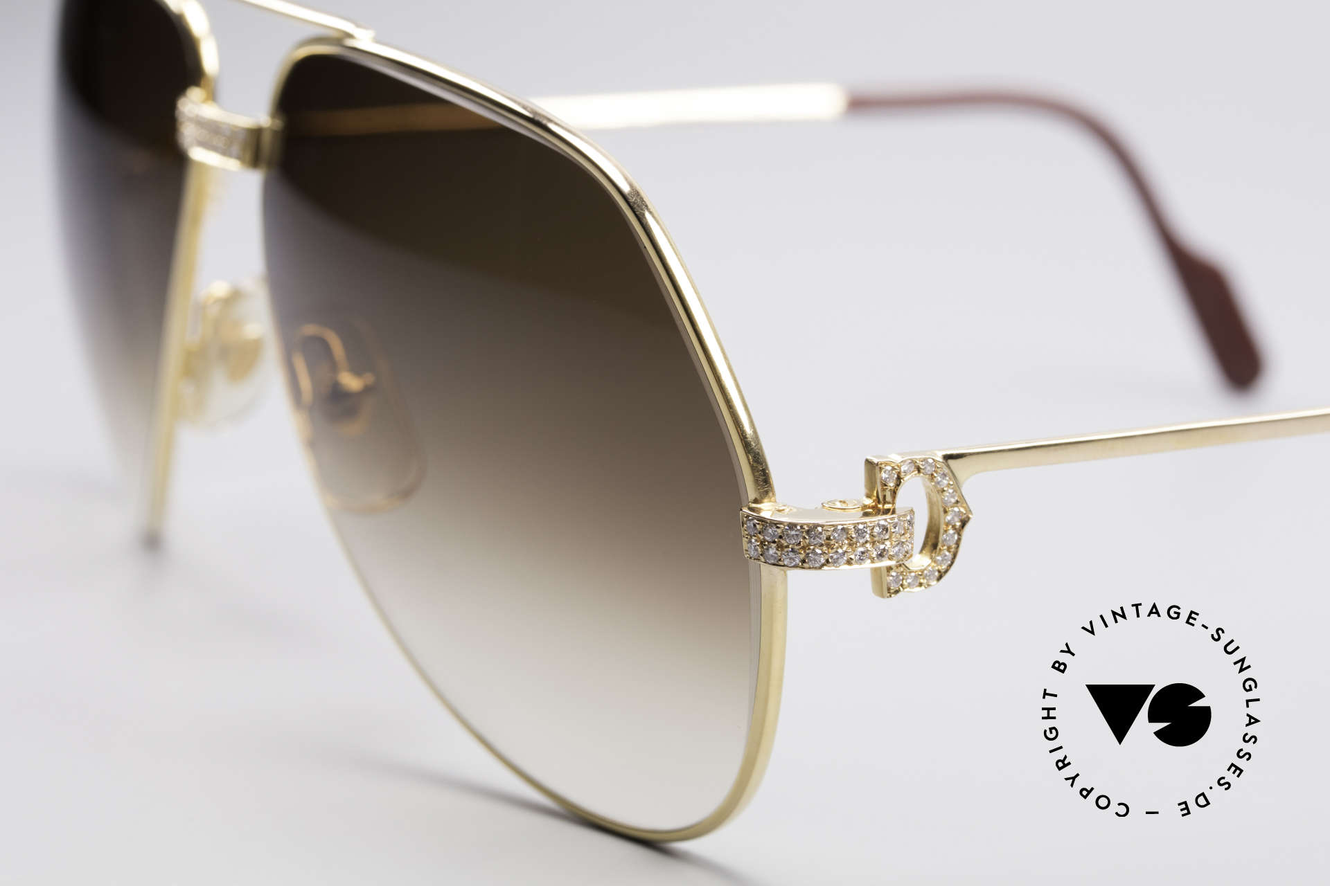 Sunglasses Cartier Grand Pavage Diamond 