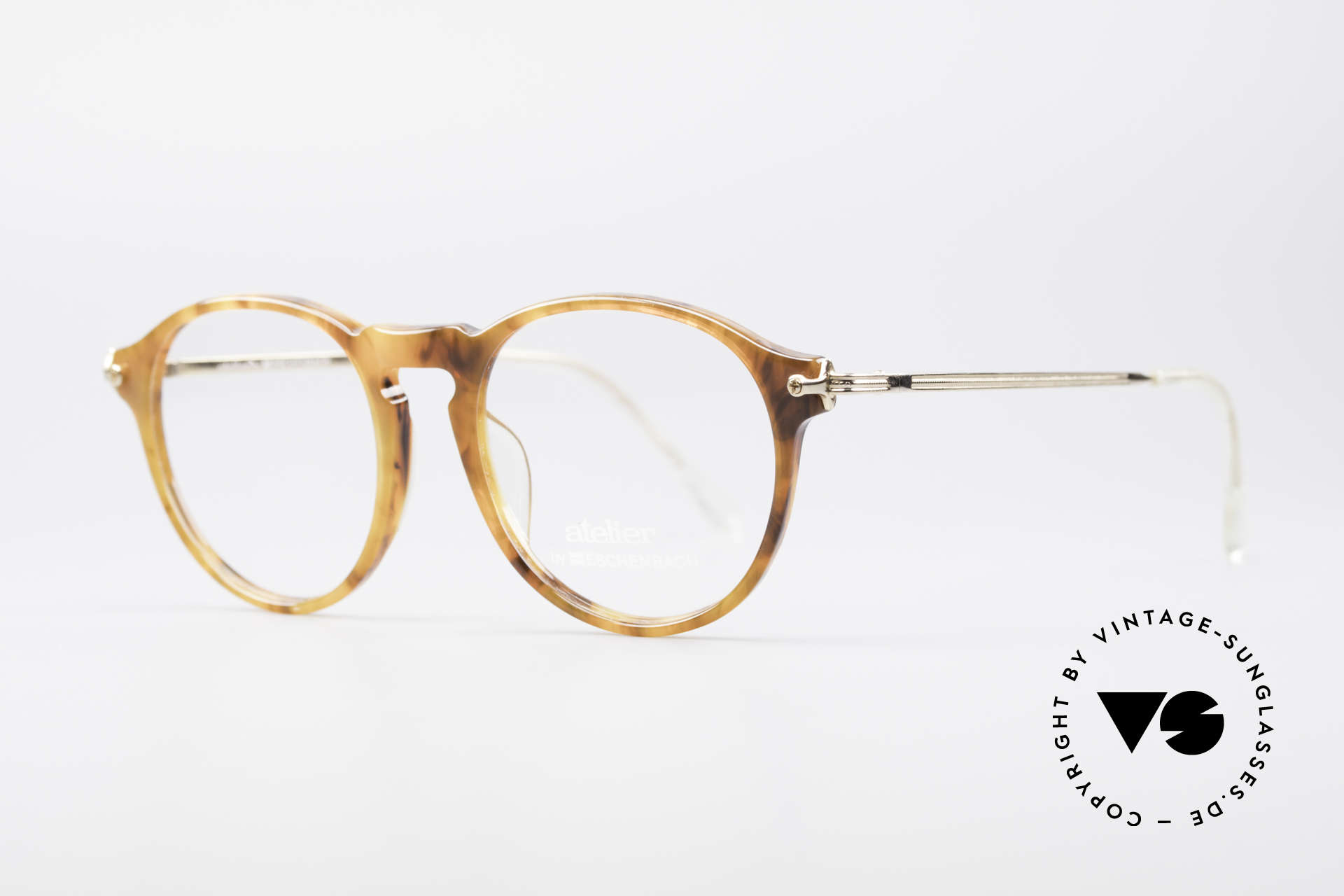 Glasses Atelier Eschenbach 2801 90s Panto Eyeglasses 