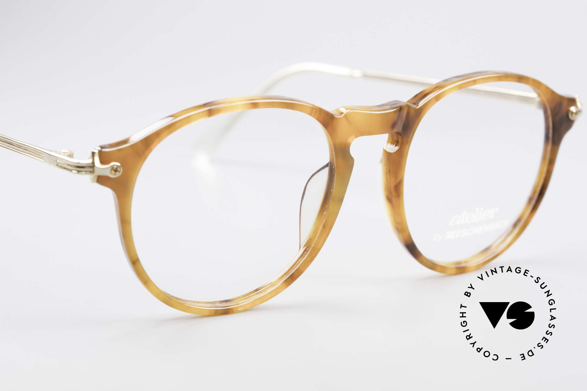 Glasses Atelier Eschenbach 2801 90s Panto Eyeglasses 