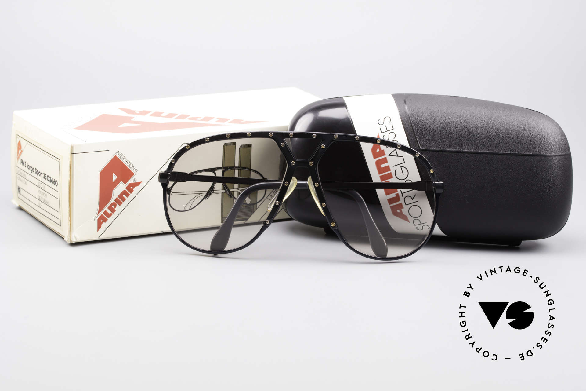Sunglasses Alpina M1 80's Stevie Wonder Glasses | Vintage ...