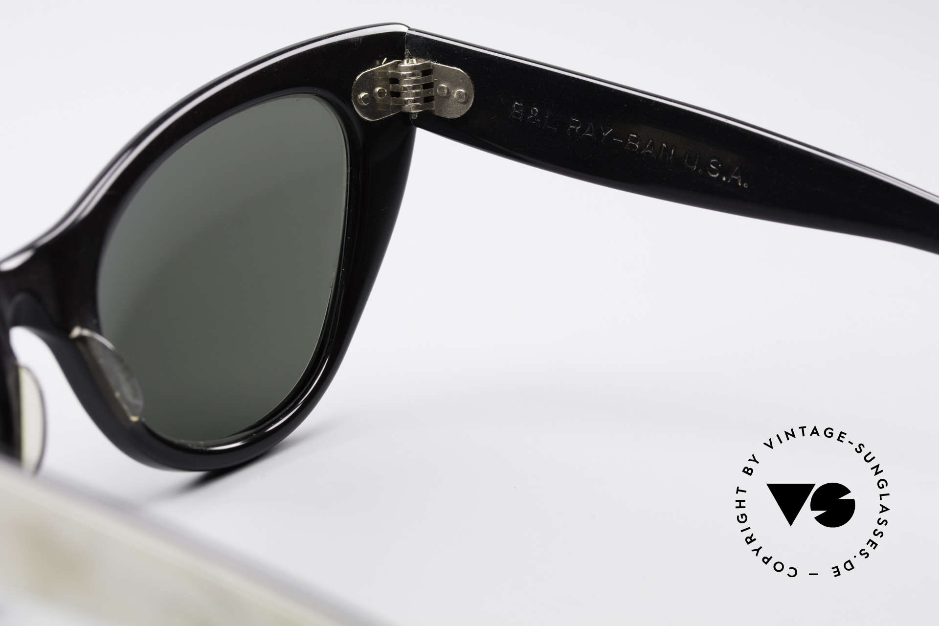 Sunglasses Ray Ban Lisbon White Pearl Cateye Shades