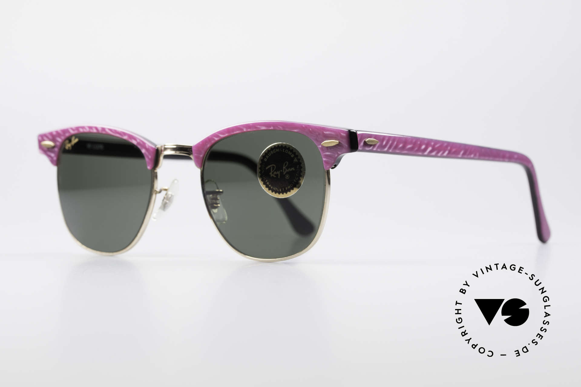 Sunglasses Ray Ban Clubmaster Bausch & Lomb USA Shades