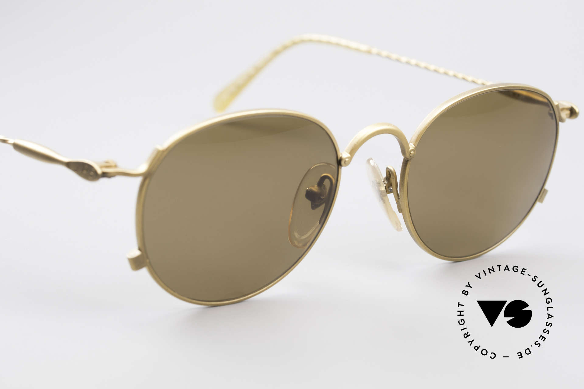 Sunglasses Jean Paul Gaultier 55-2172 Vintage Round JPG Sunglasses