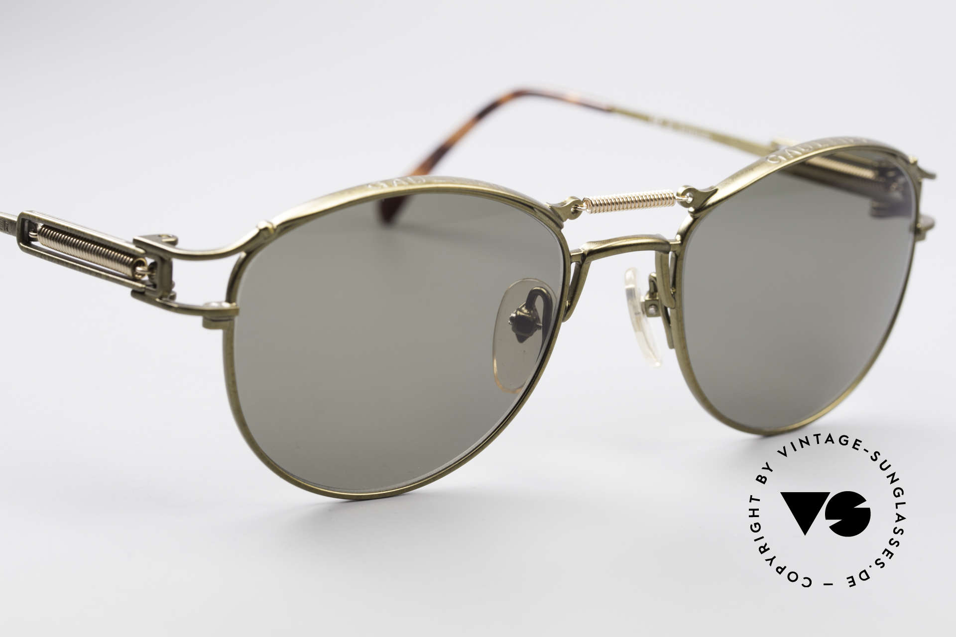 Sunglasses Jean Paul Gaultier 56-5107 Steampunk Panto Sunglasses