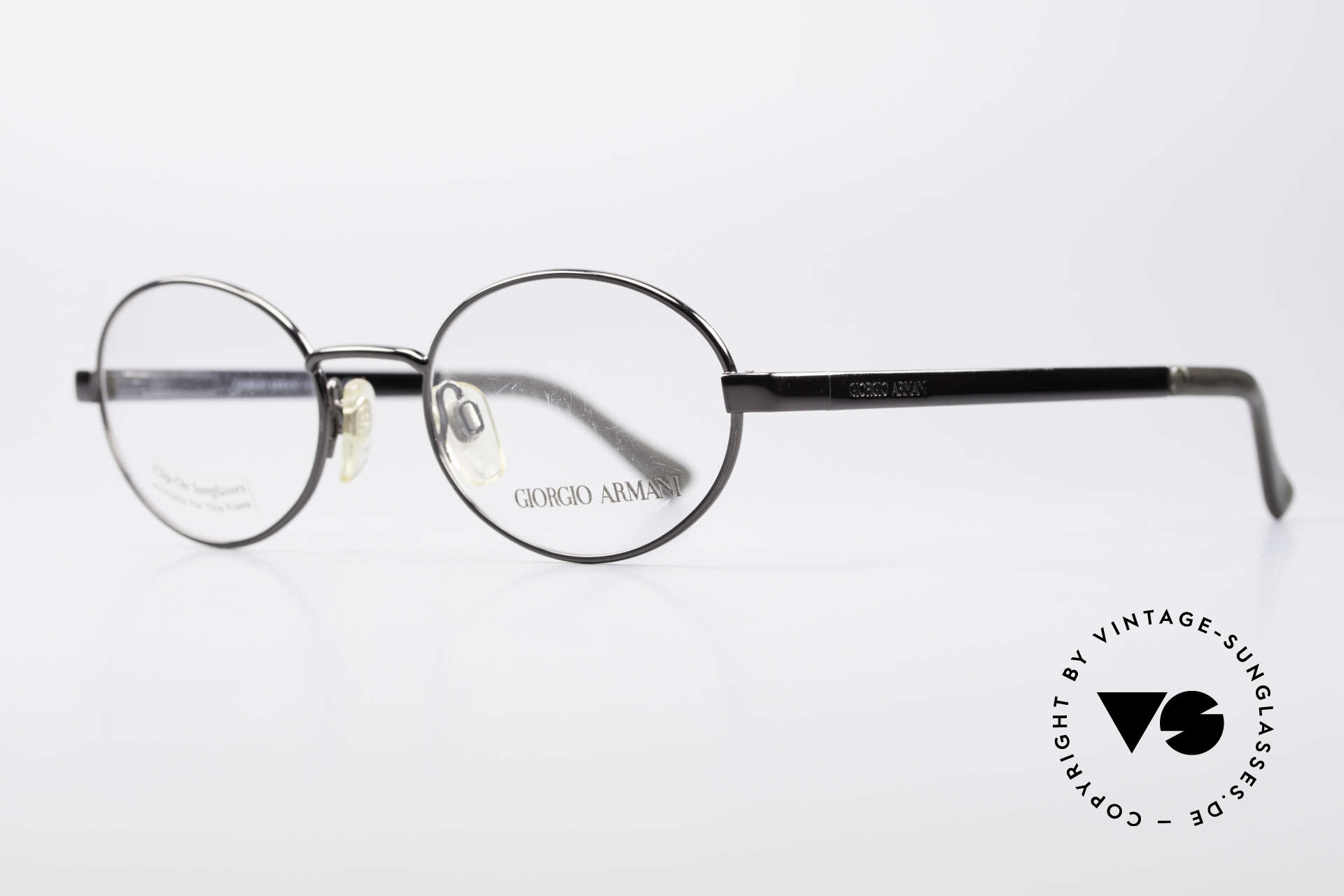 Glasses Giorgio Armani 257 90s Oval Vintage Eyeglasses