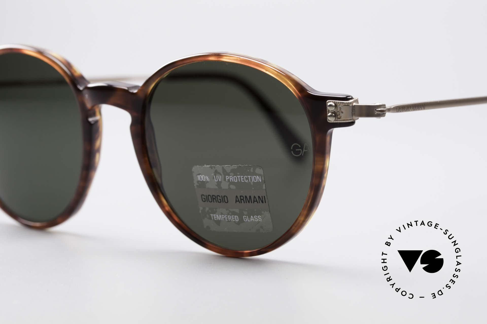 Sunglasses Giorgio Armani 358 Vintage Panto Sunglasses