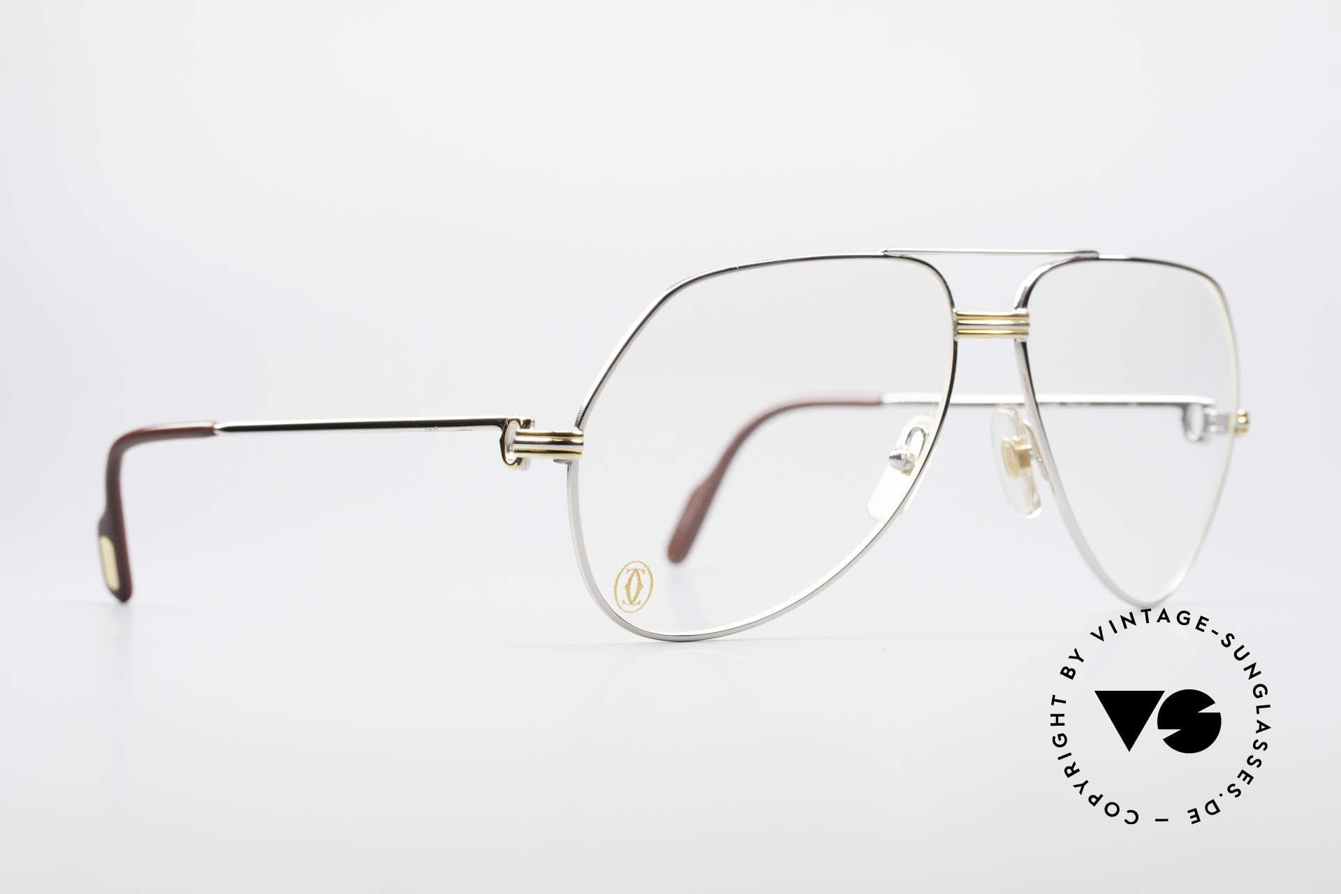 Glasses Cartier Vendome LC - L Platinum 