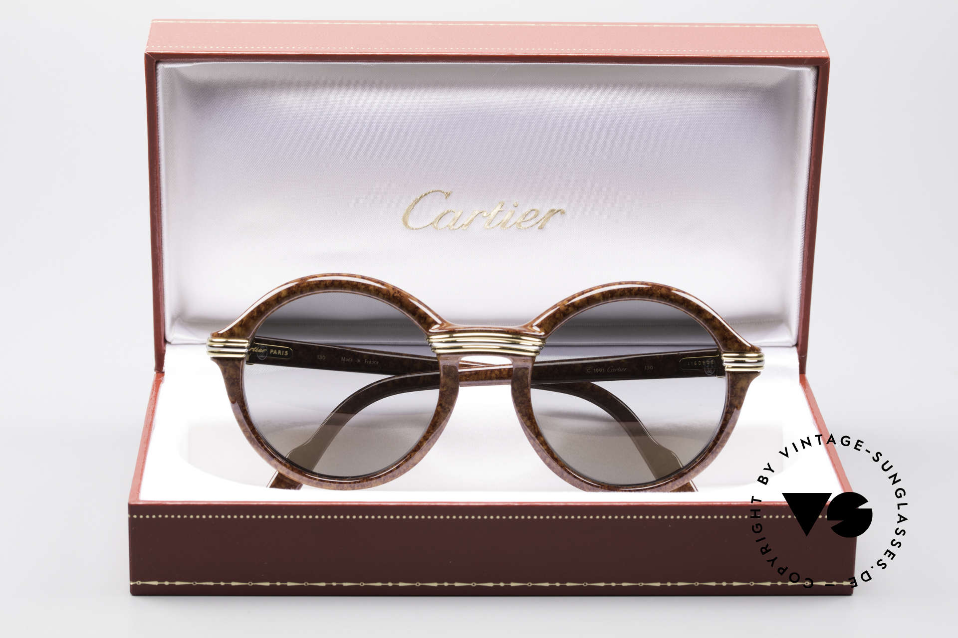 Sunglasses Cartier Cabriolet Round Luxury Shades 