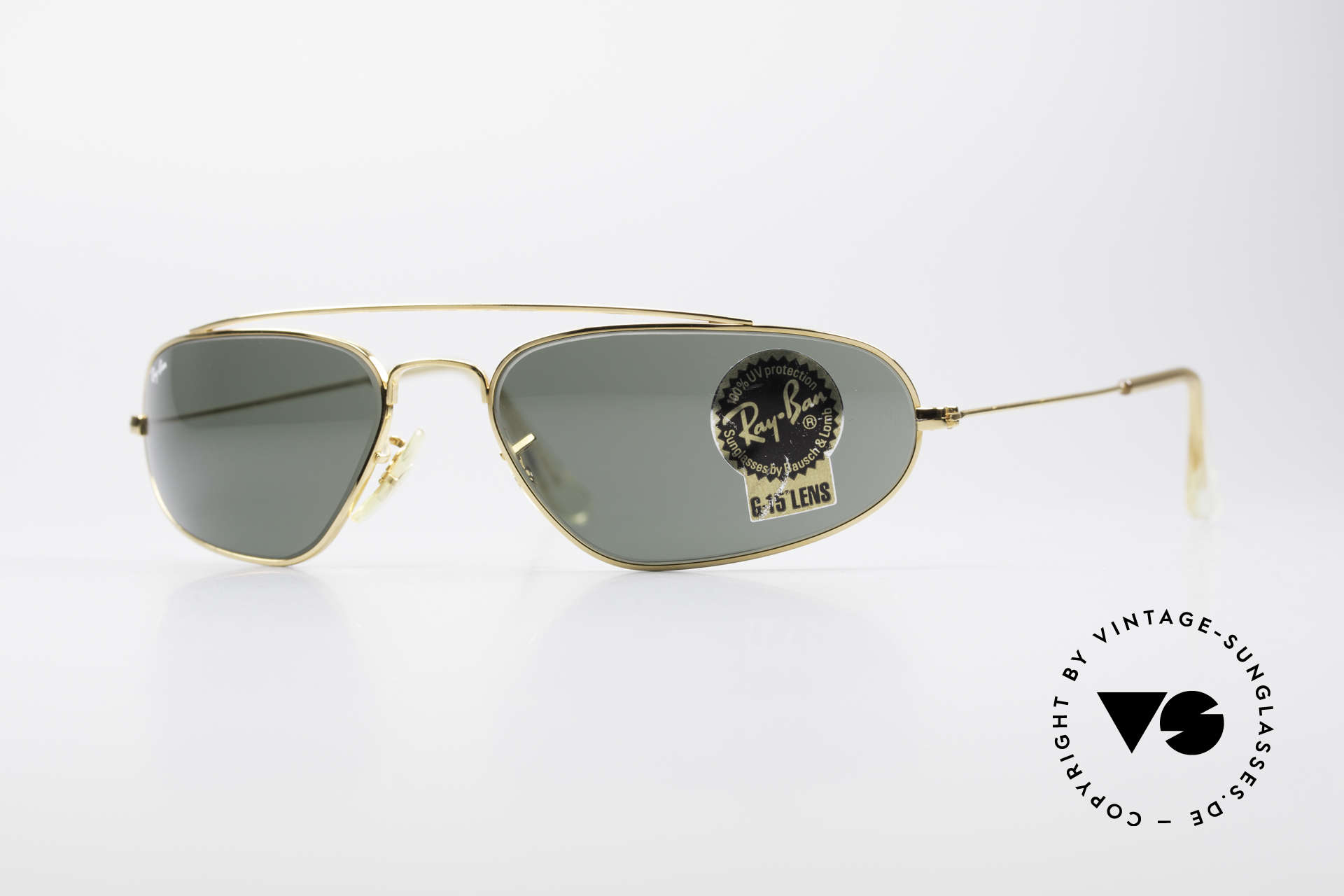 Sunglasses Ray Ban Fugitives Modified Aviator 90's Bausch & Lomb Shades