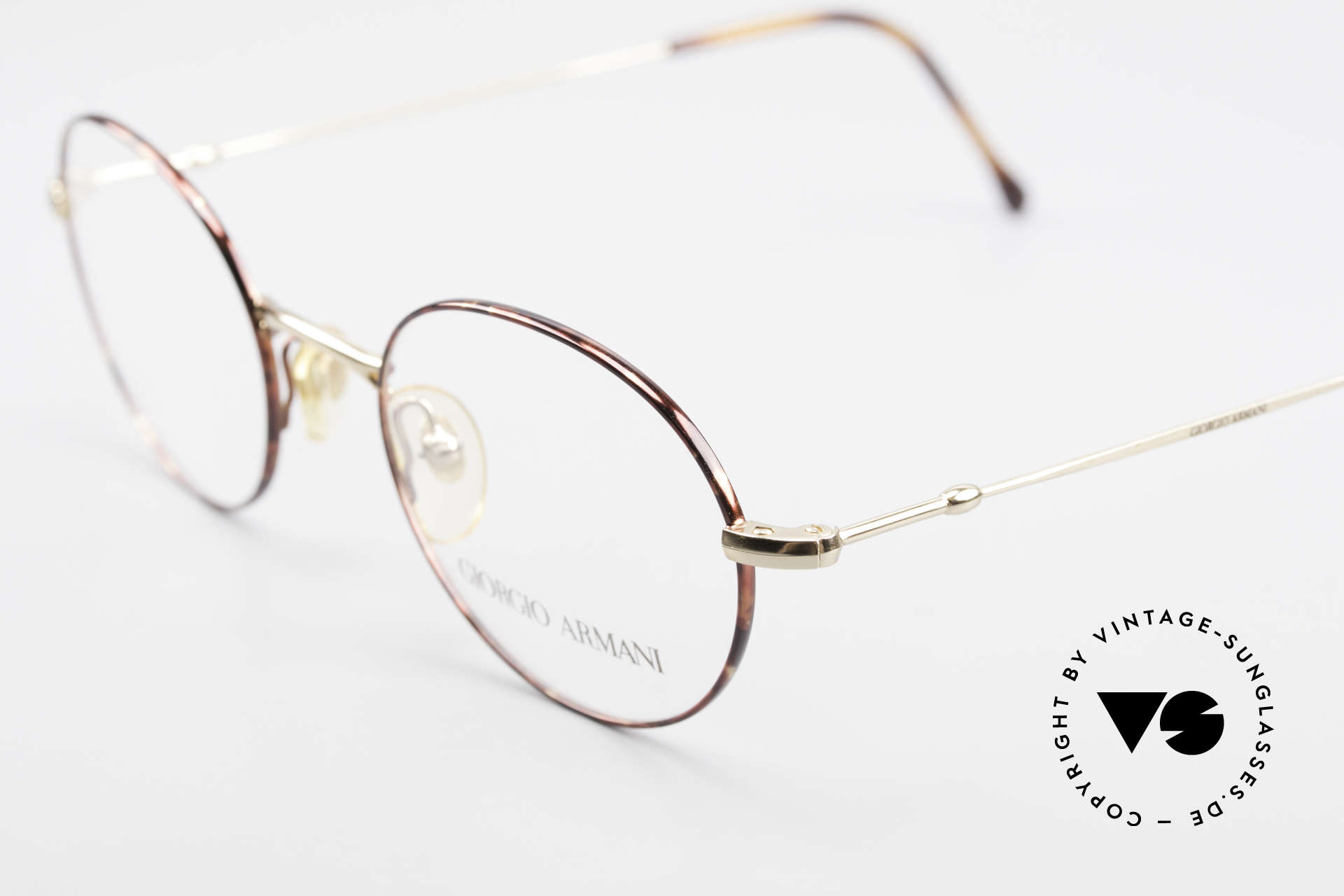 Glasses Giorgio Armani 252 Oval Vintage Eyeglasses 90s