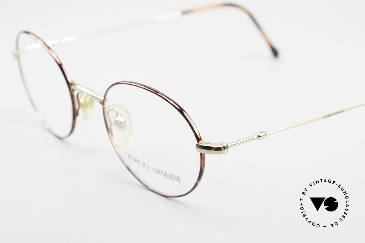 Glasses Giorgio Armani 252 Oval Vintage Eyeglasses 90s 
