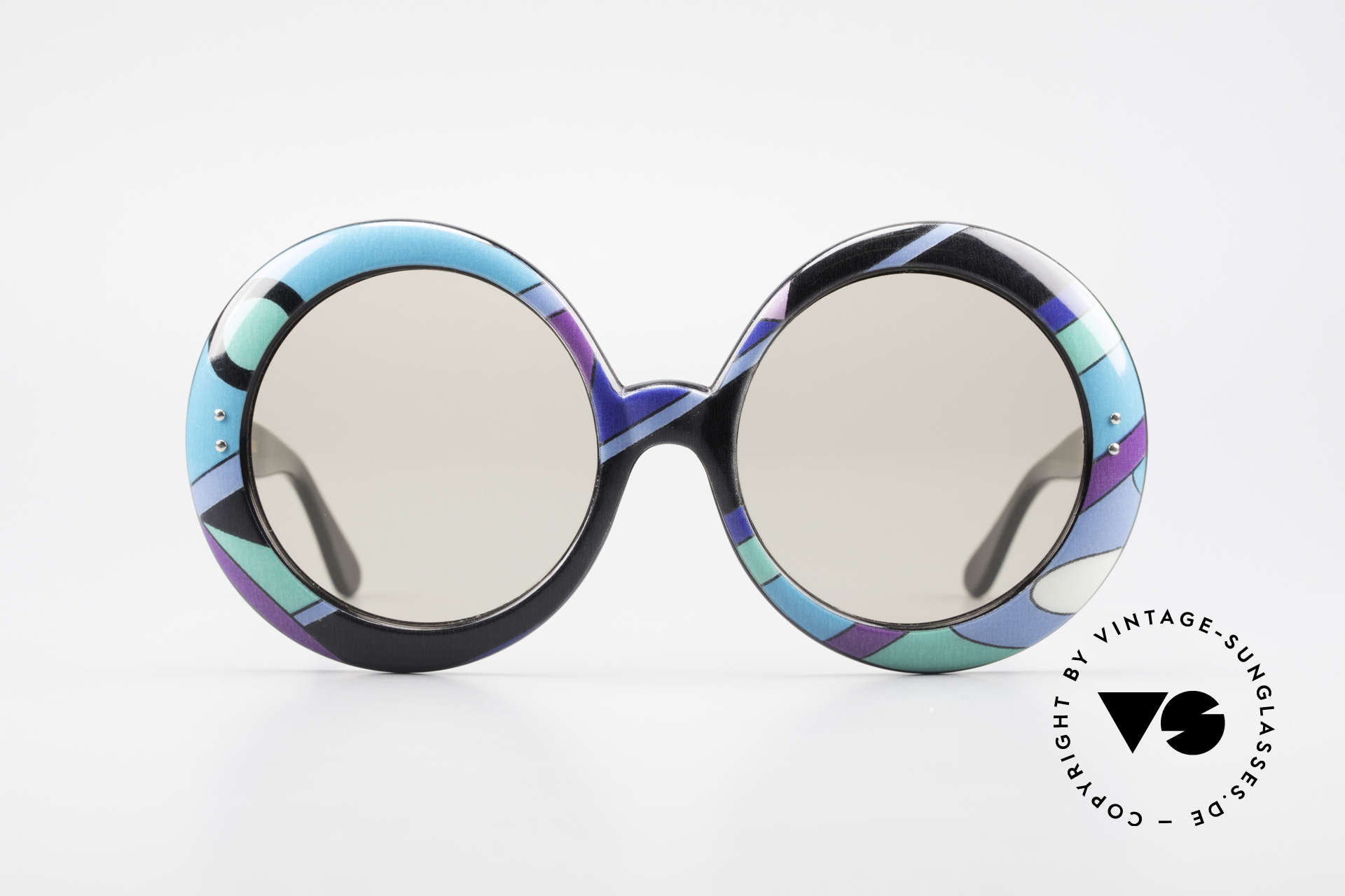 Emilio Pucci 1960's Oversized Sunglasses