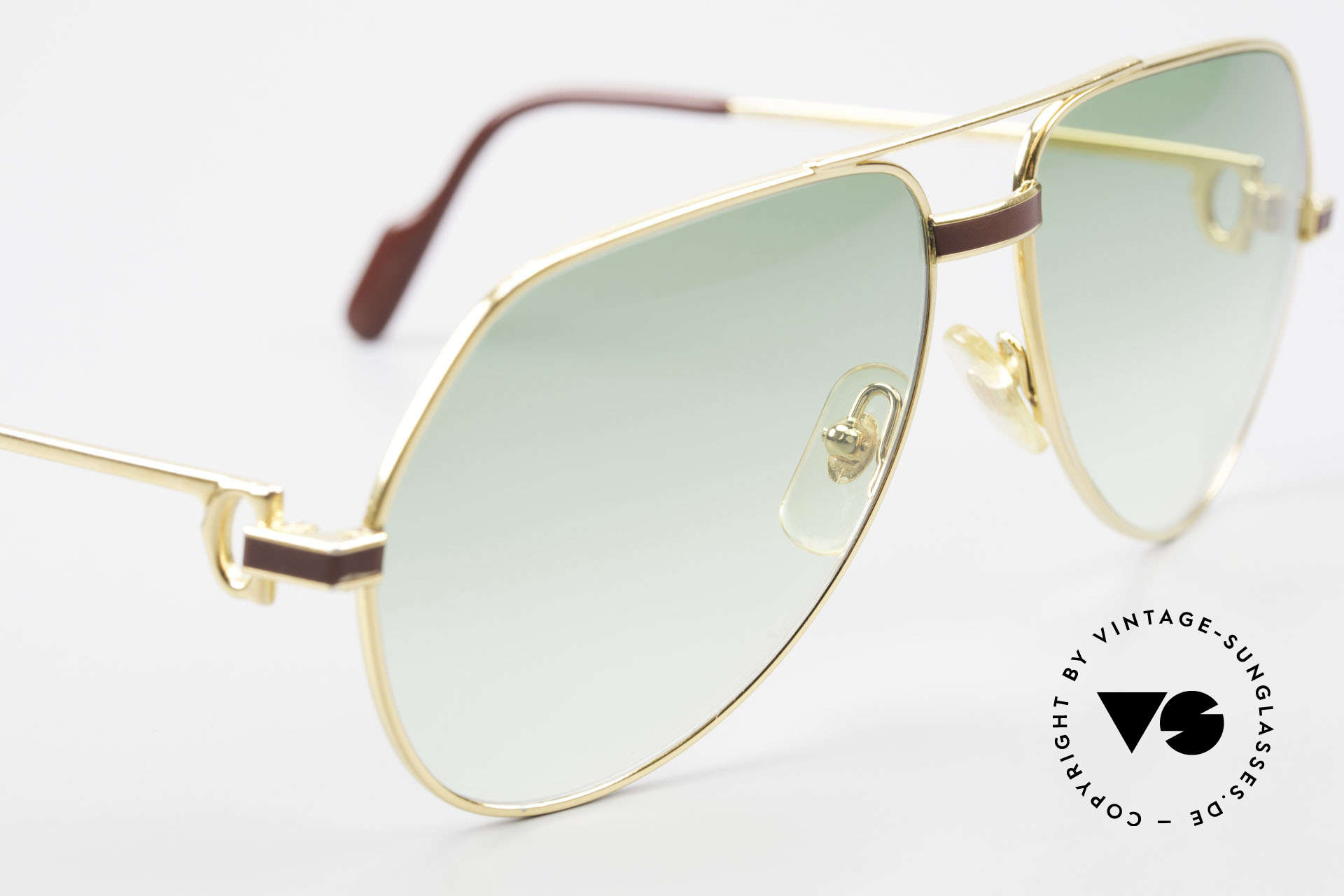 Sunglasses Cartier Vendome Laque - S Old 1980's Luxury Sunglasses