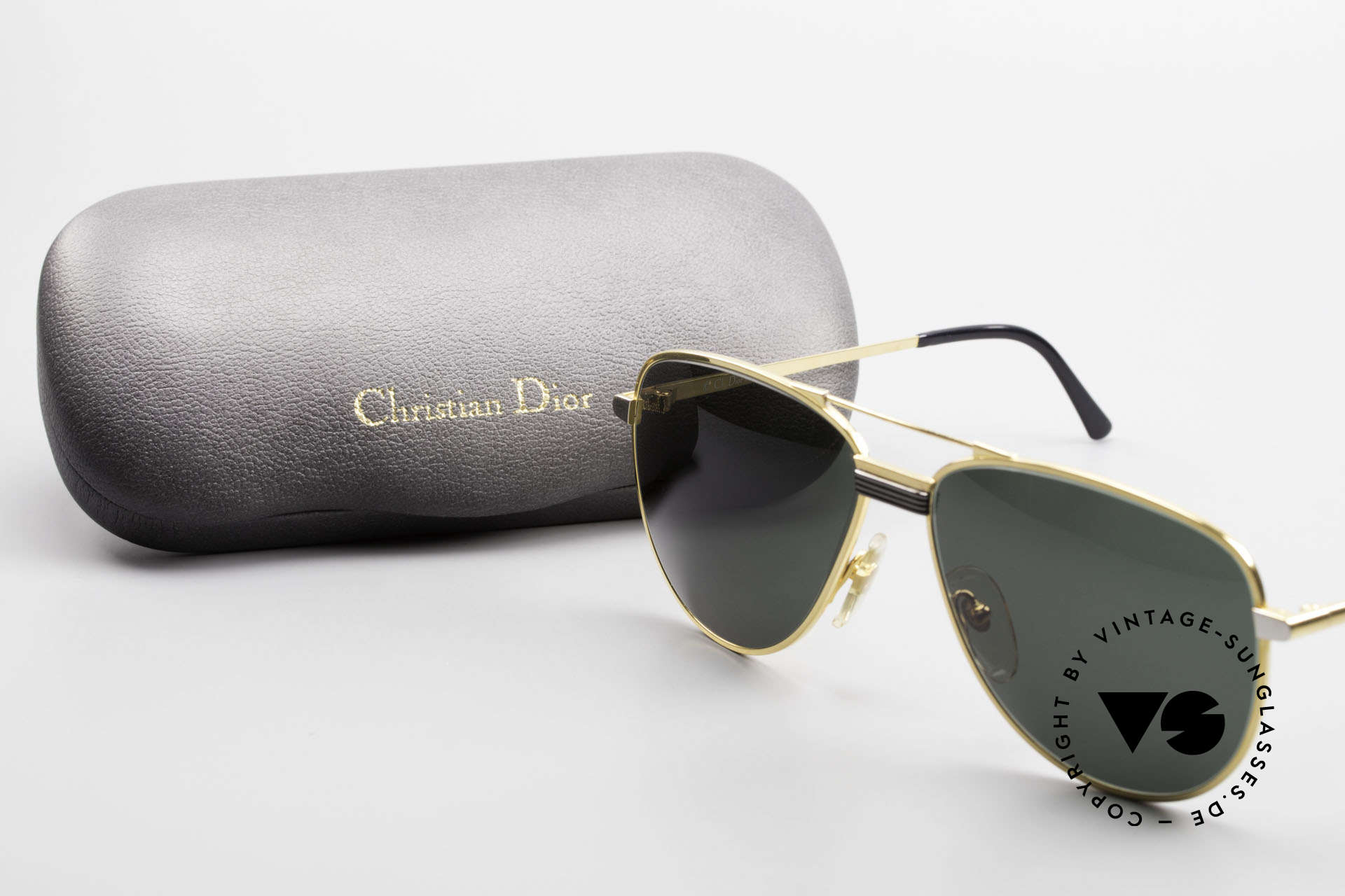 Sunglasses Christian Dior 2330 Gold-Plated Sunglasses 80'S | Vintage ...