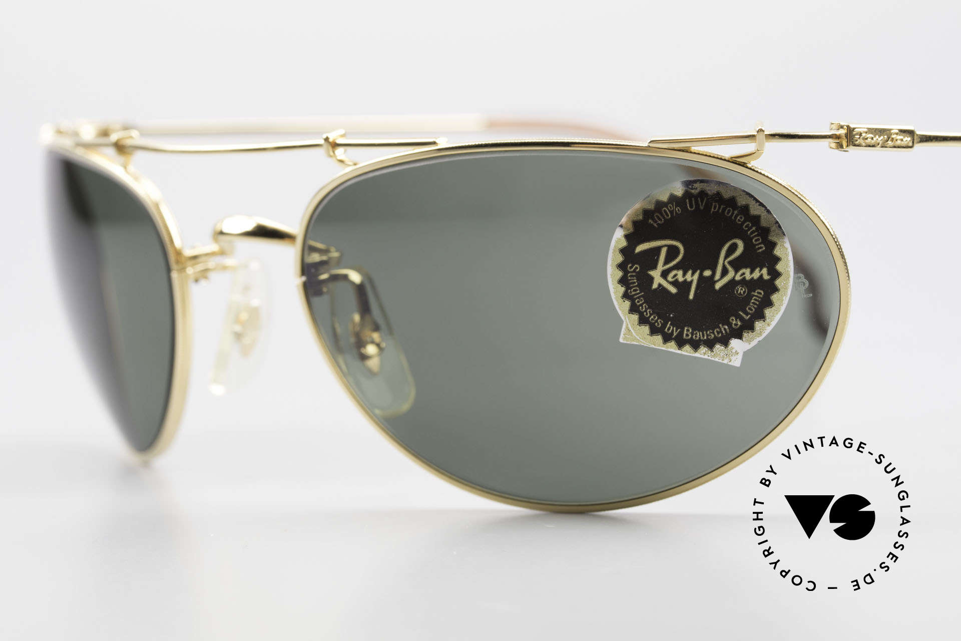 Sunglasses Ray Ban Deco Metals Wrap Old Bausch Lomb Ray-Ban USA