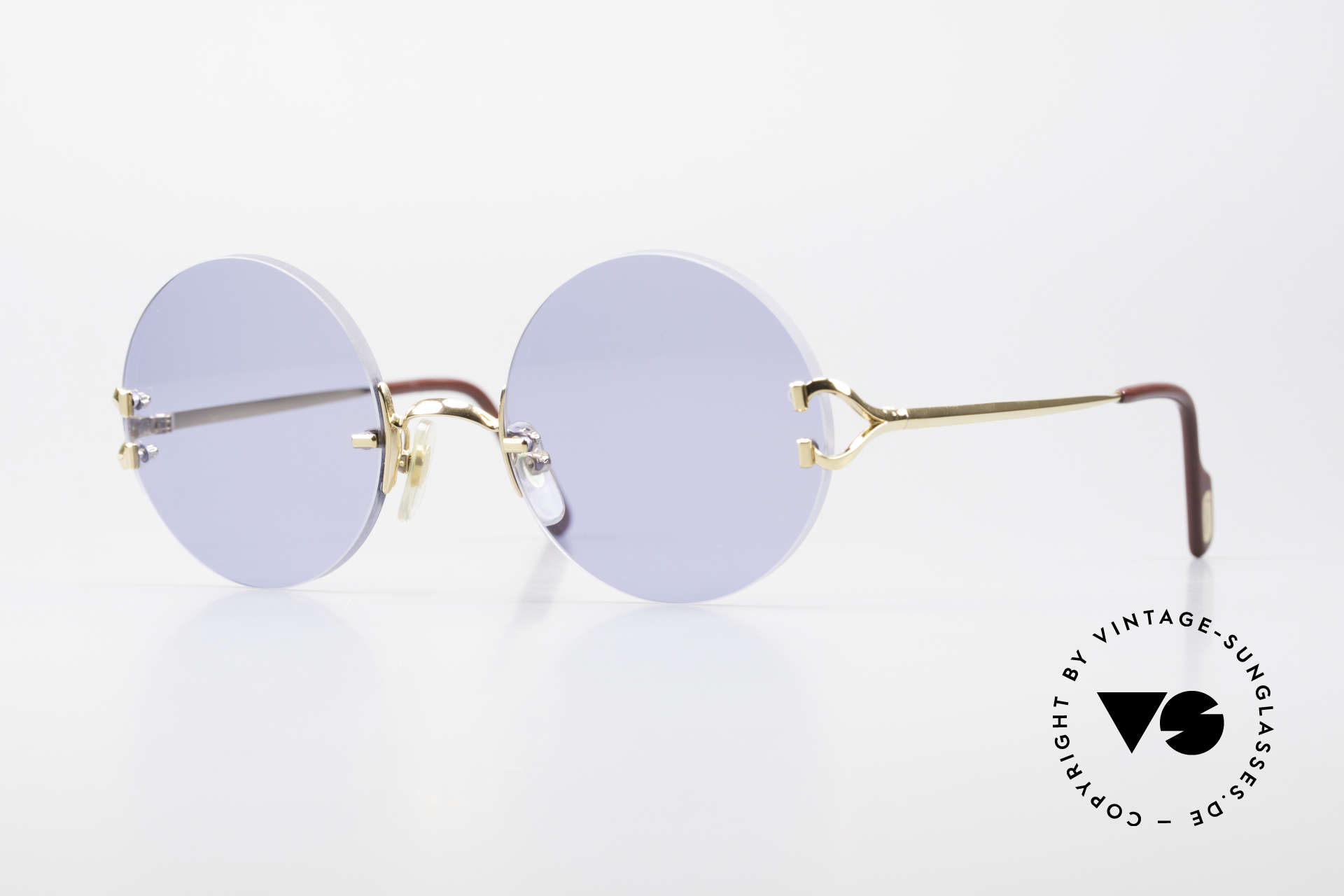Sunglasses Cartier Madison Round Luxury 