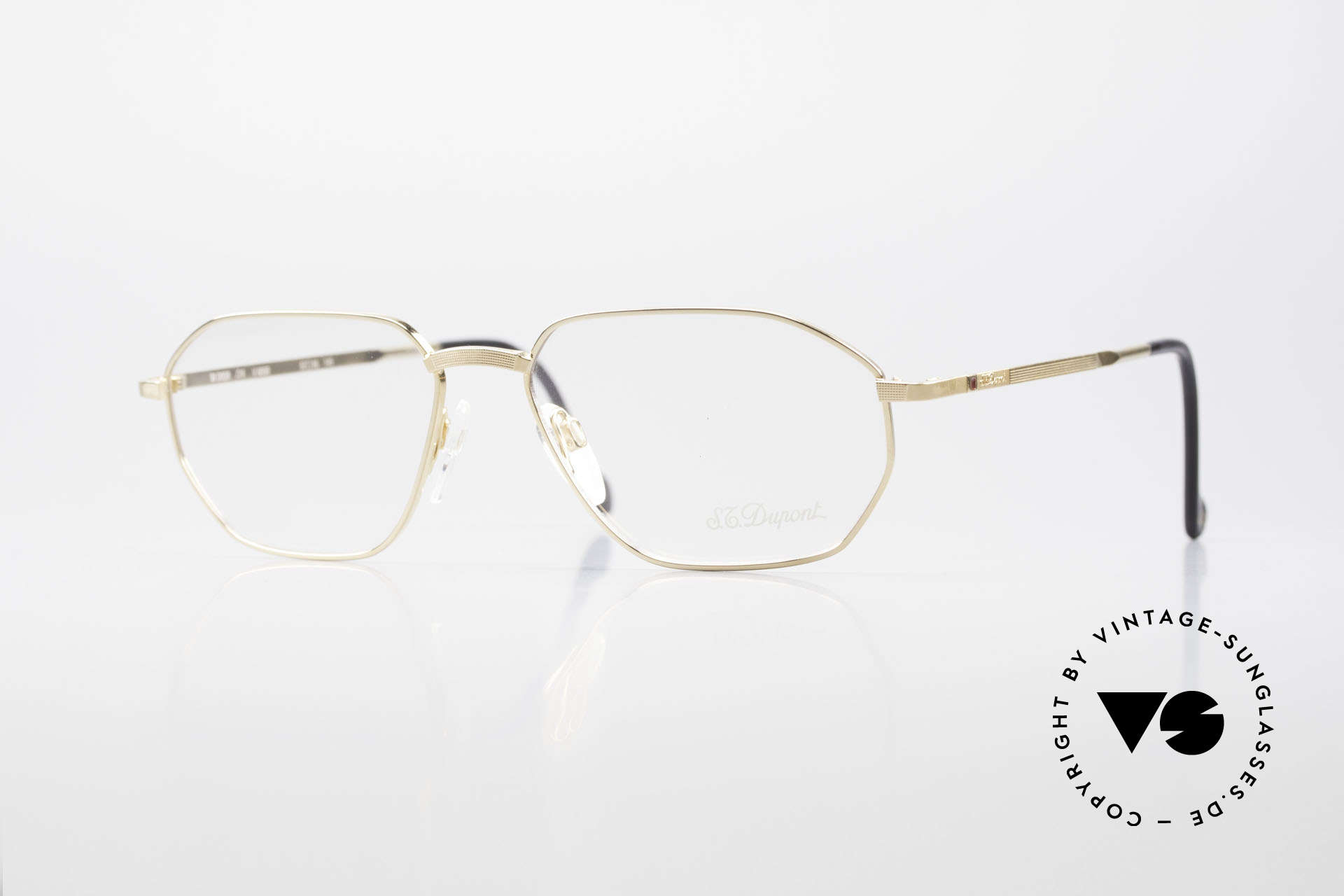 Glasses S T Dupont D Luxury Gold Plated Frame S