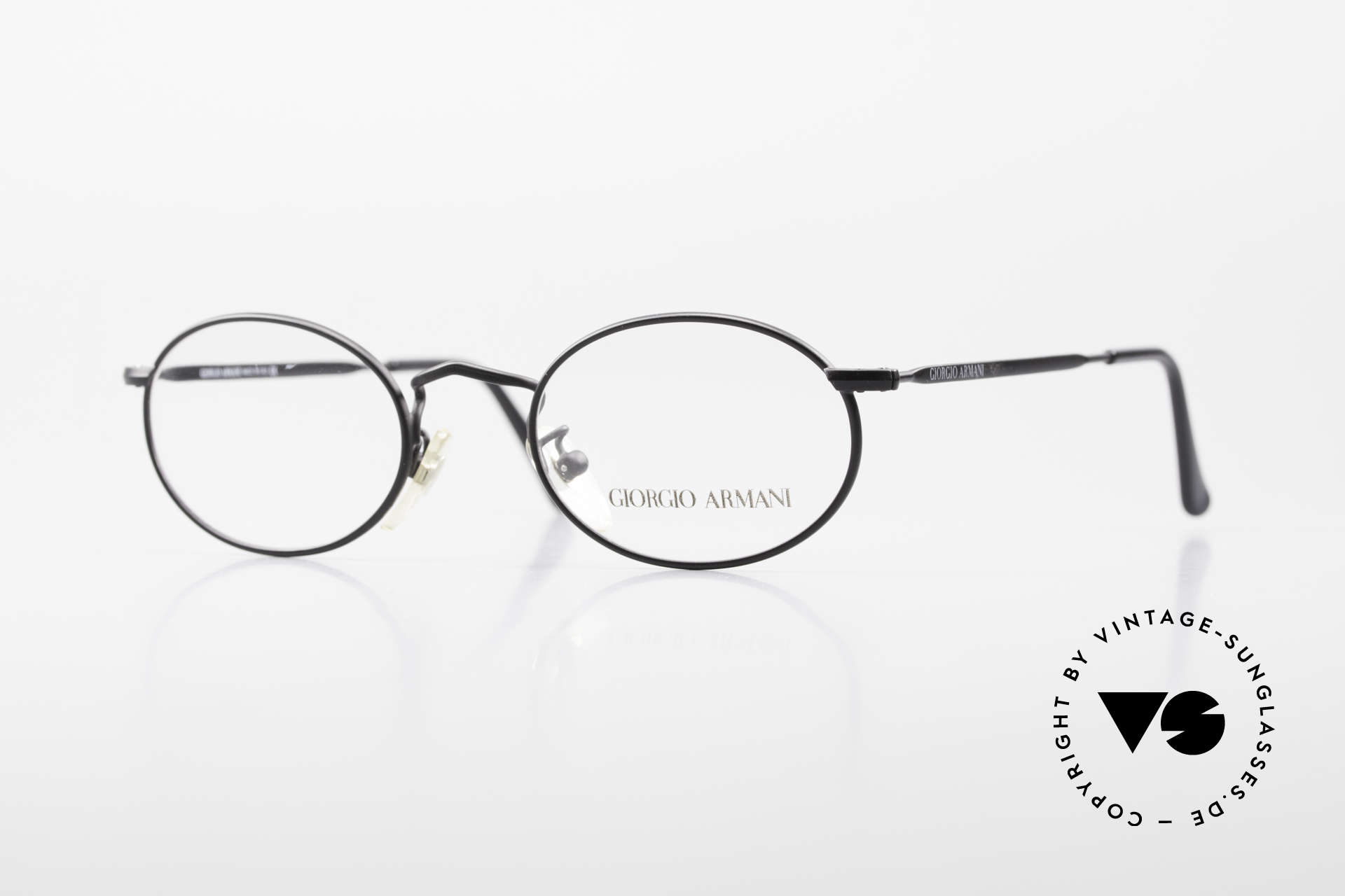 Glasses Giorgio Armani 131 Vintage Eyeglasses Oval Frame