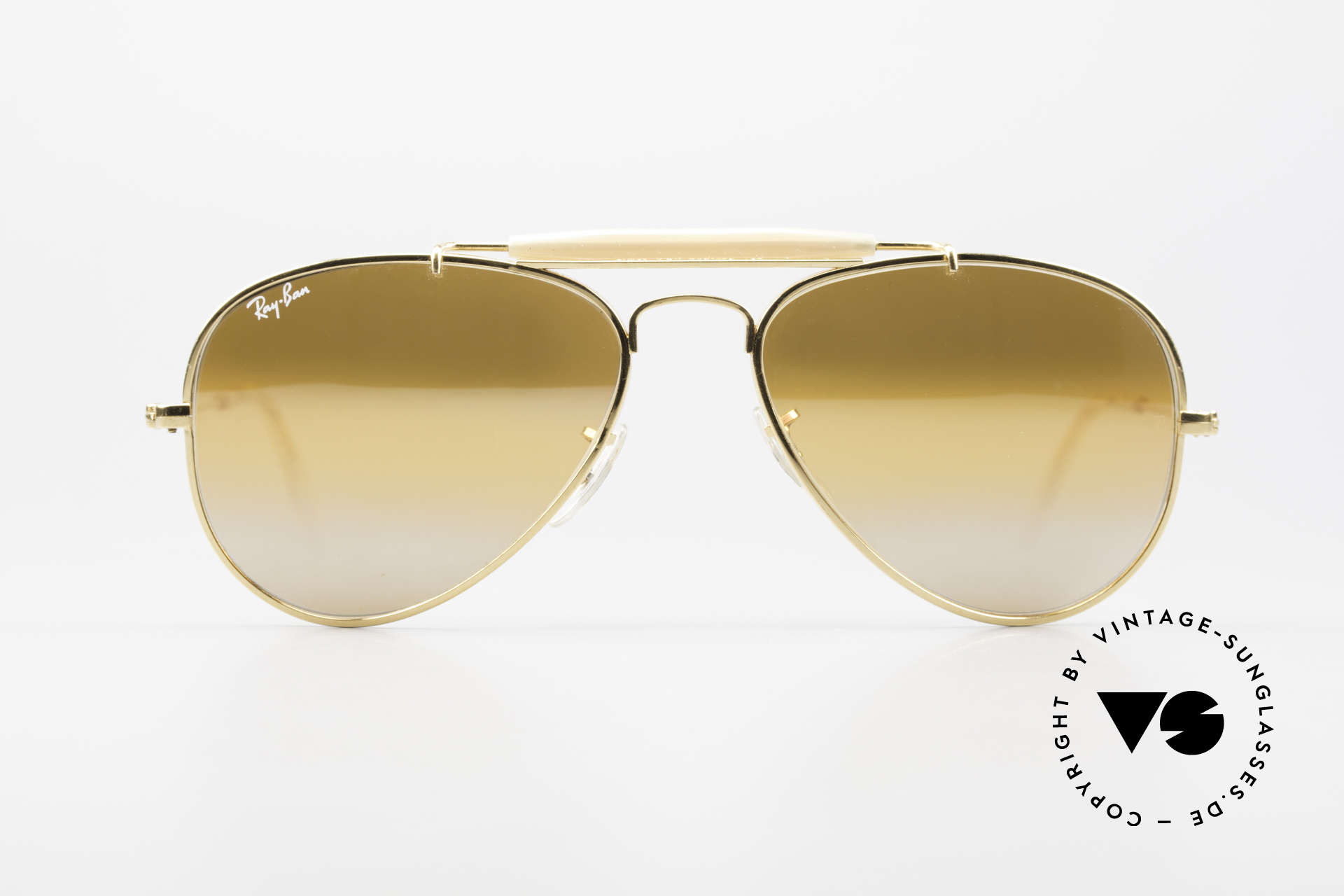 ergens Samuel Kaliber Sunglasses Ray Ban Outdoorsman 56 B&L USA Luxottica Italy Hybrid
