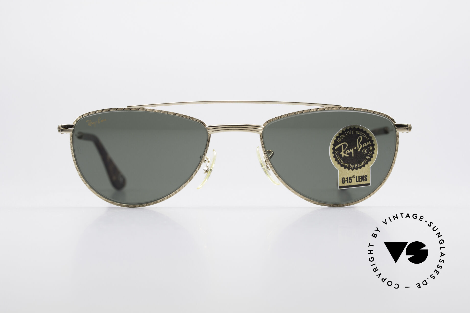 archief jeugd Gelovige Sunglasses Ray Ban 1940's Retro Aviator Old Bausch&Lomb Ray-Ban USA