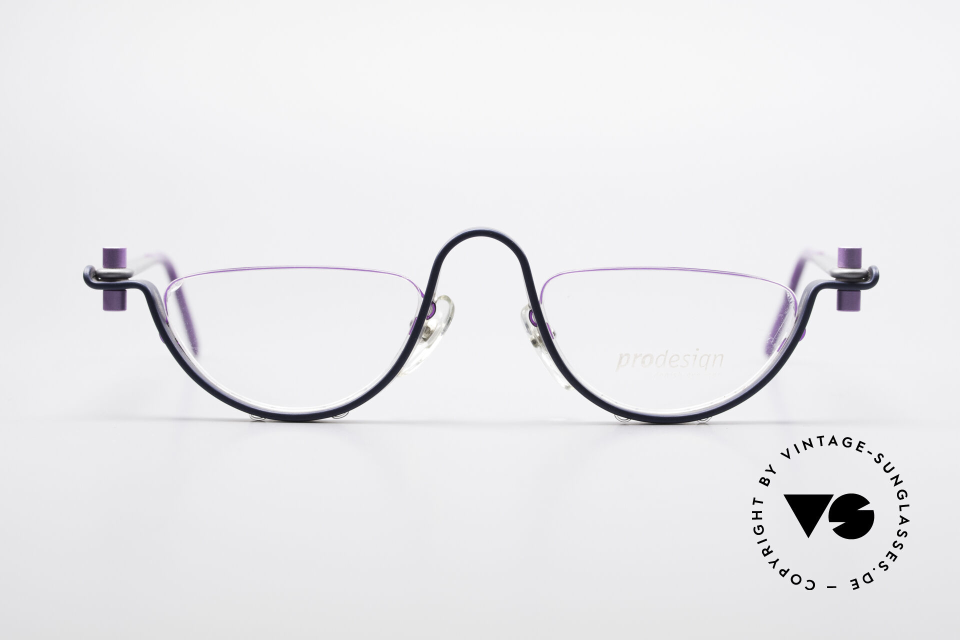 Glasses Prodesign No1 Half Gail Spence Design Glasses