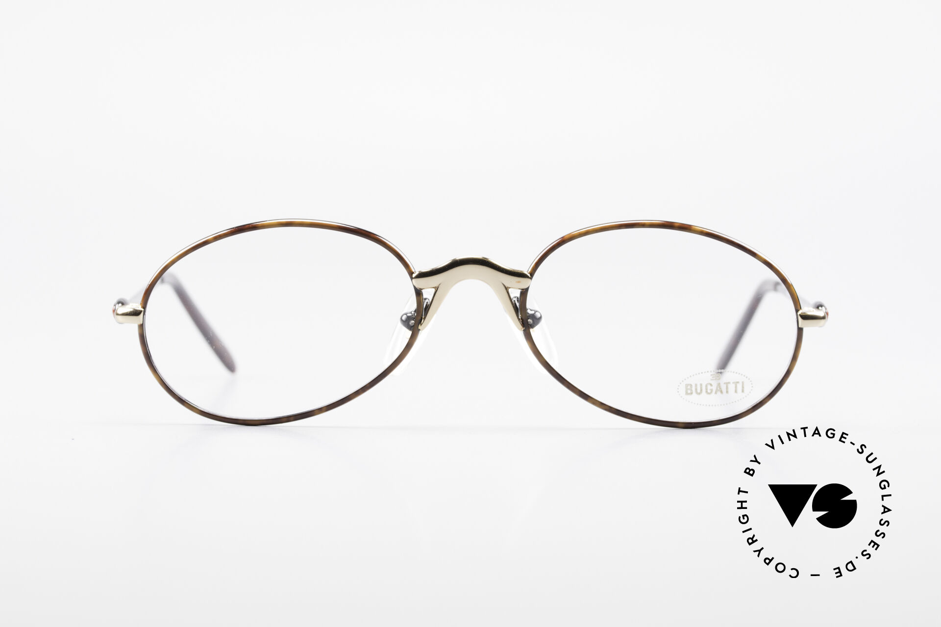Glasses Bugatti 22157 Rare Oval 90's Vintage Specs