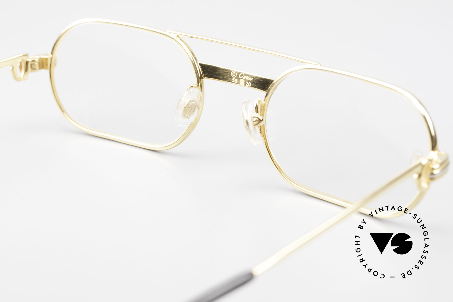 CRESP00019 - Signature C de Cartier Precious Sunglasses - Rose gold, rose  gold coated lenses - Cartier