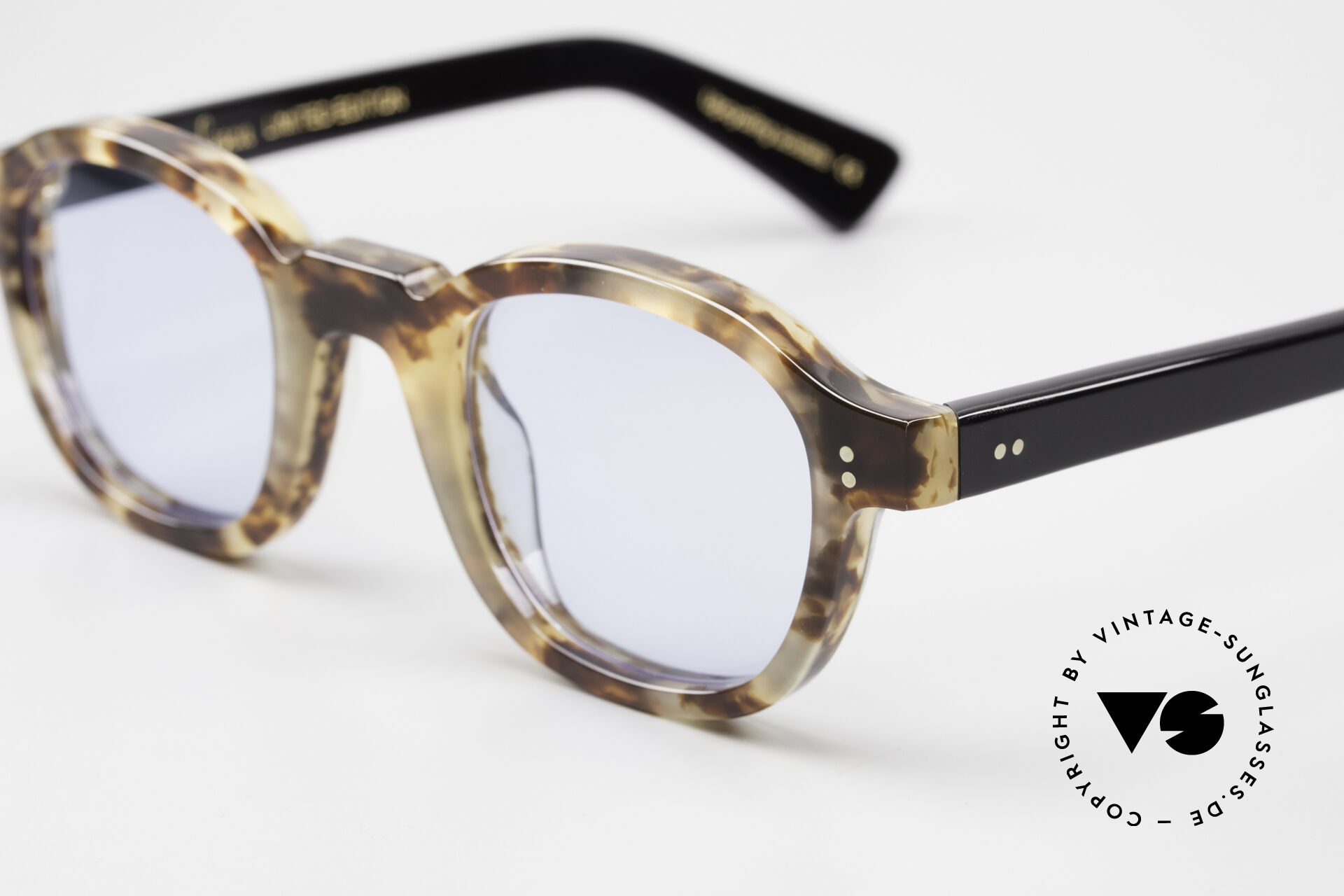 Lesca Brut Panto 8mm Collection Upcycling Acetate