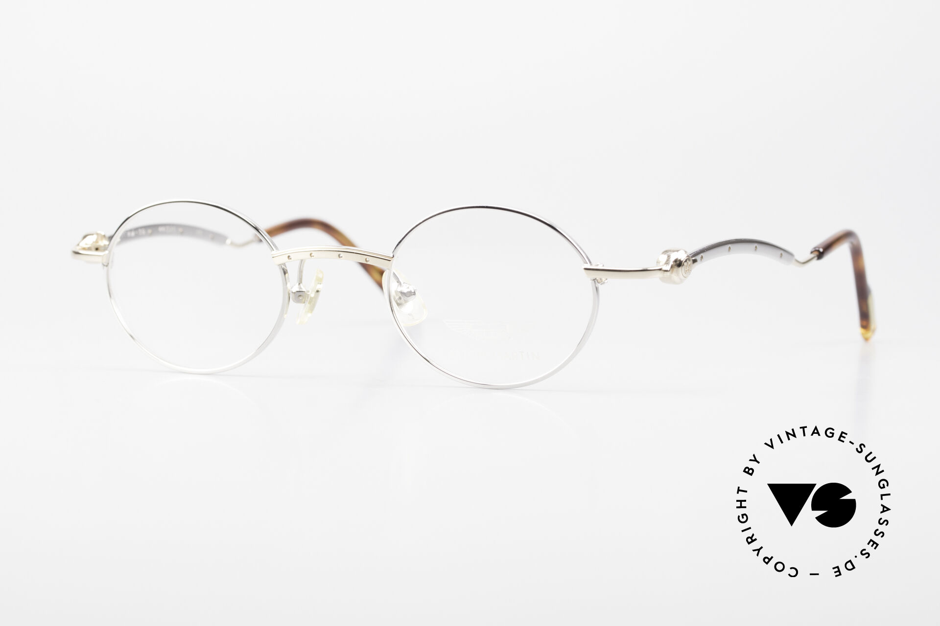 Glasses Aston Martin AM39 Round 90's Men's Eyeglasses