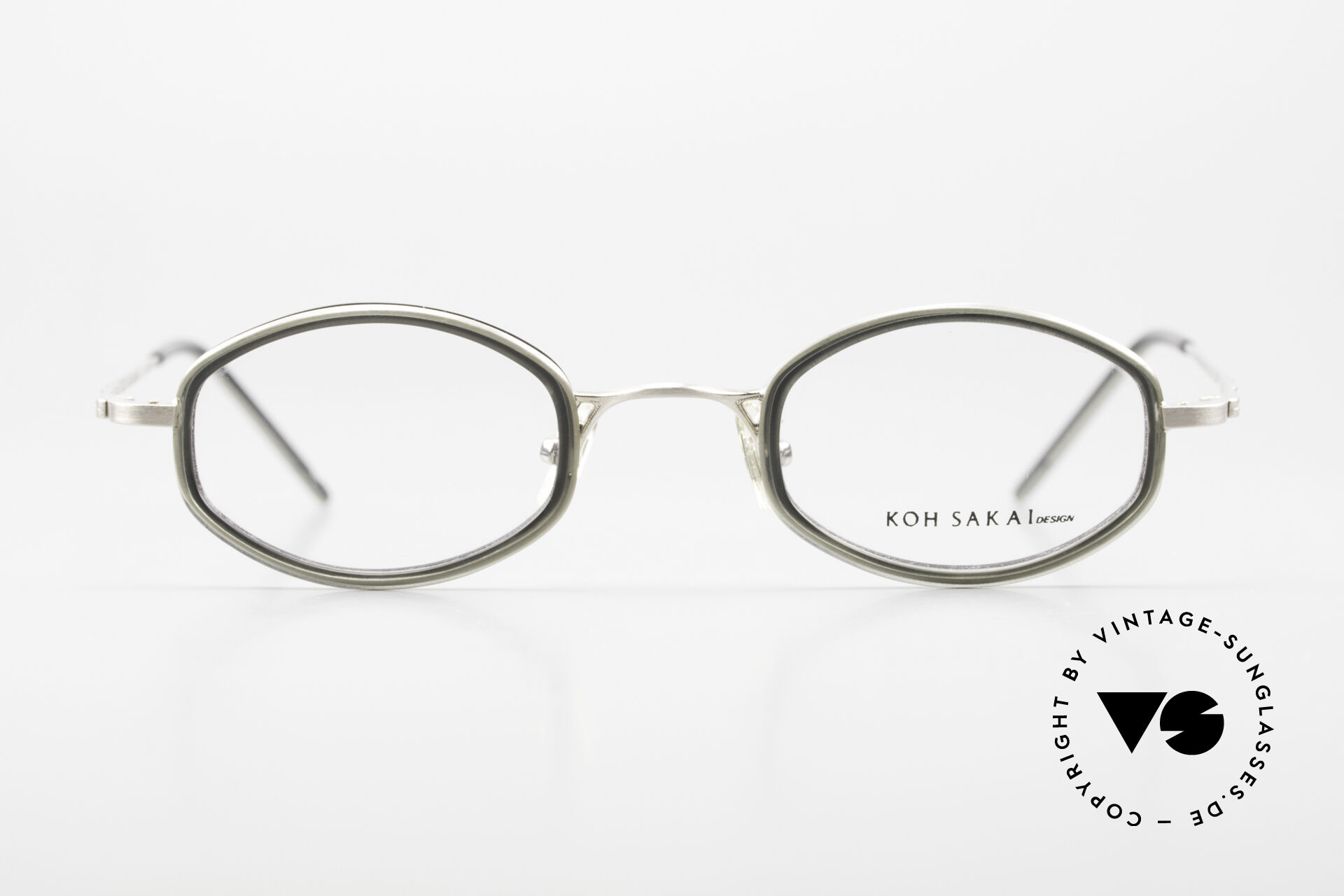 Koh Sakai KS9836 Sun Clip Titanium Glasses 90s