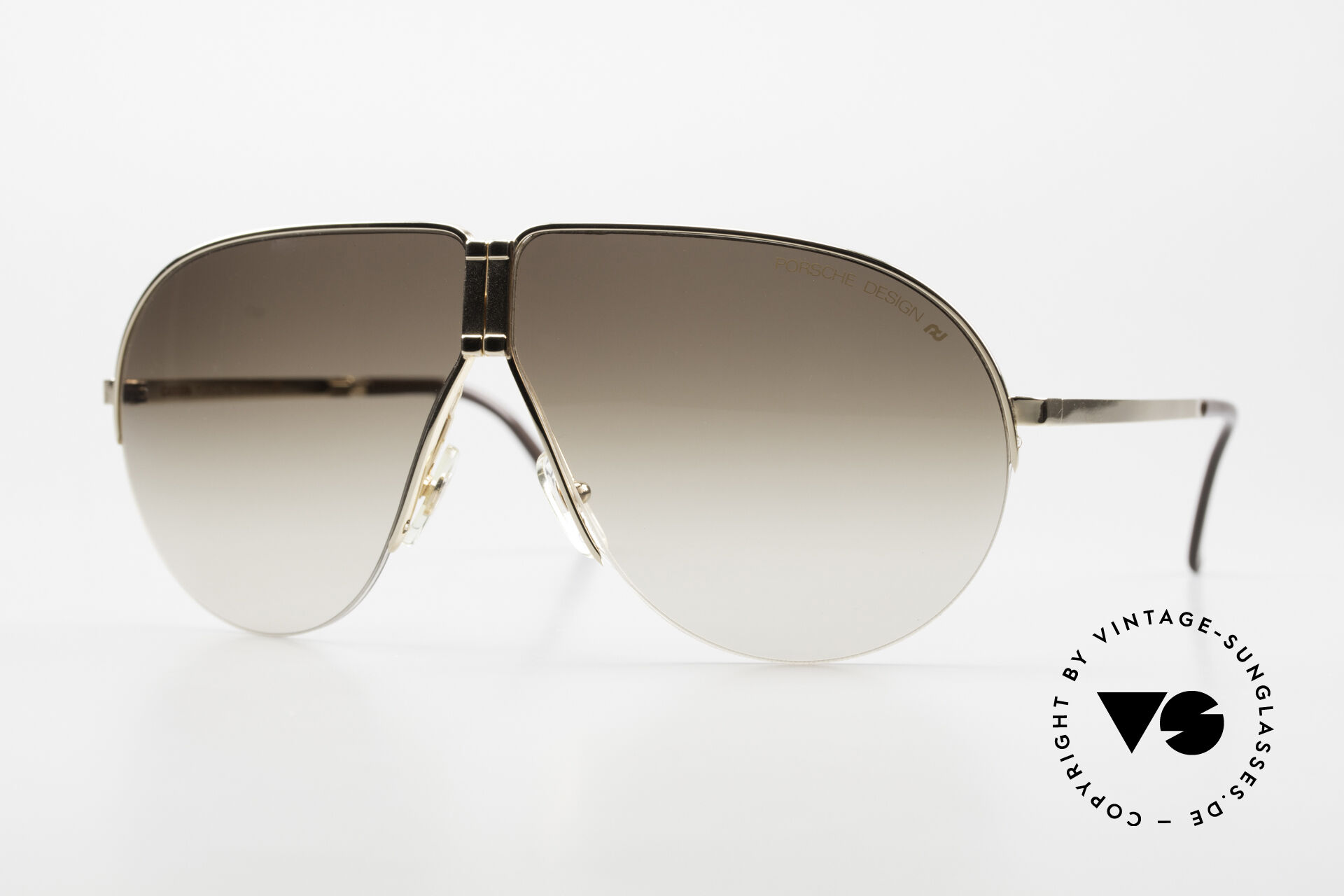 Buy Porsche Design Design P8486 C 71 Unbreakable Foldable Aviator Sunglasses  for Men | Matte Dark Grey Titanium Frame | Grey at Amazon.in