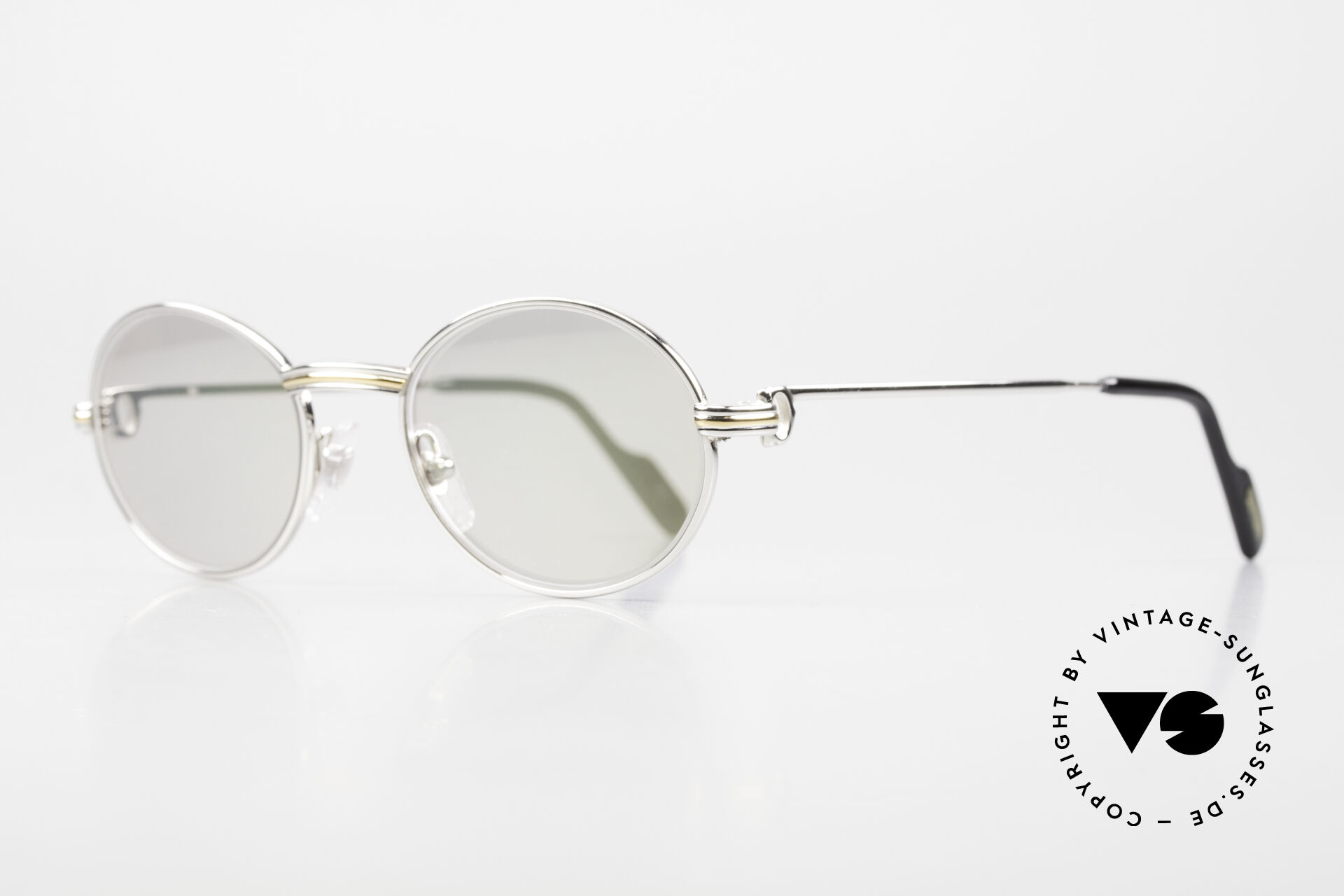Cartier Orfy Trinity Striped 49 21 135 Oval Platine Plated Rx Sunglasses  0p8654 - Etsy Denmark