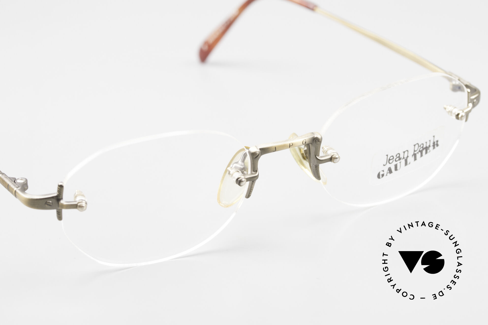Glasses Jean Paul Gaultier 55-4671 90's Made In Japan Original
