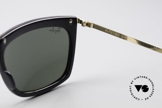 Ray Ban Olympian II B&L Ray-Ban Sunglasses USA, rare LIMITED EDITION in white pearl / black / gold, Made for Men and Women