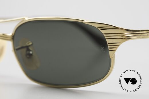 Ray Ban Signet Rectangle B&L USA 80's Sunglasses, model-name: W1396, 52mm Signet Rectangle, Made for Men and Women