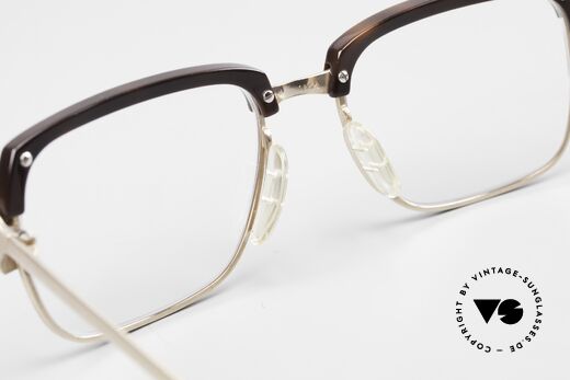 Metzler Marwitz 5006 60's Combi Frame Gold-Plated, NO RETRO eyeglasses; but a 60! years old ORIGINAL, Made for Men