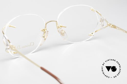 Christian Dior 2591 Rimless Frame From 1989, of course suitable for optical lenses (progressive), Made for Women