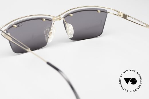 Cazal 992 Square Designer Sunglasses, orig. name: Cazal 992, col. 302, size 55-14, 135, Made for Women