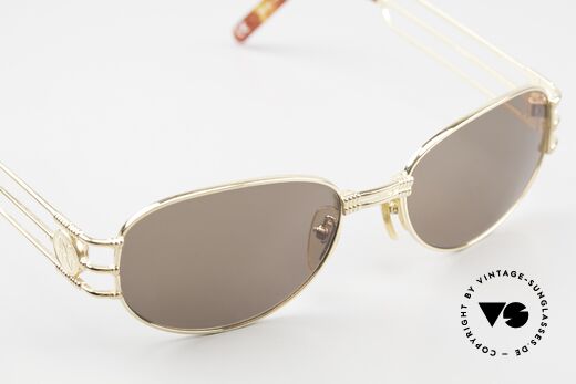 Jean Paul Gaultier 58-5108 Rare Steampunk Sunglasses, the sun lenses (100% UV) can be replaced optionally, Made for Men and Women