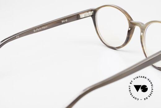 Brillenwerkstatt B6 Handmade in Germany, frame can be glazed as desired (progressive vision), Made for Men and Women