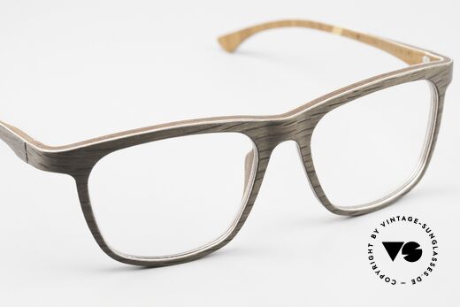 W-Eye Alpha15 Men's Wooden Eyeglasses, unworn pair comes with original case from W-Eye, Made for Men