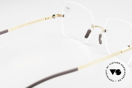 Götti Perspective EF01 Optional Rimless Eyewear, the orig. DEMO lenses can be exchanged as desired, Made for Women