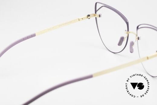 Götti Perspective DC06 Space Rimless With A Striking Edge, the orig. DEMO lenses can be exchanged as desired, Made for Women