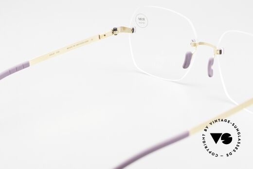 Götti Perspective SF04 Innovative Rimless Glasses, the orig. DEMO lenses can be exchanged as desired, Made for Women