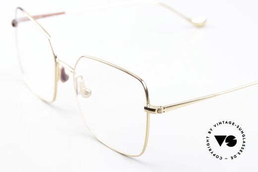 Caroline Abram Valeria Square Metal Frame Ladies, an unworn pair from 2019 for all fashion lovers, Made for Women