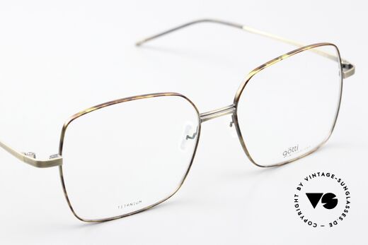 Götti Daria Ladies Titanium Glasses, the orig. DEMO lenses can be exchanged as desired, Made for Women