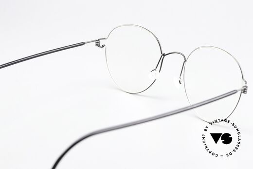 Lindberg Bo Air Titan Rim Panto Glasses Titanium, simple & strong frame: free from screws, rivets & welds, Made for Men and Women
